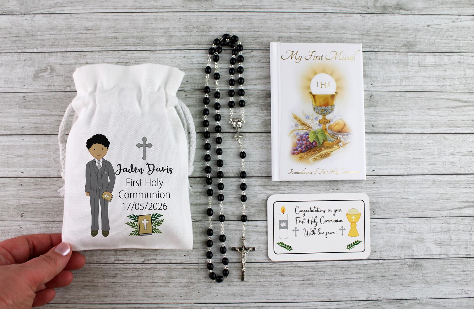 Set de regalo religioso para Primera Comunión, foto 20