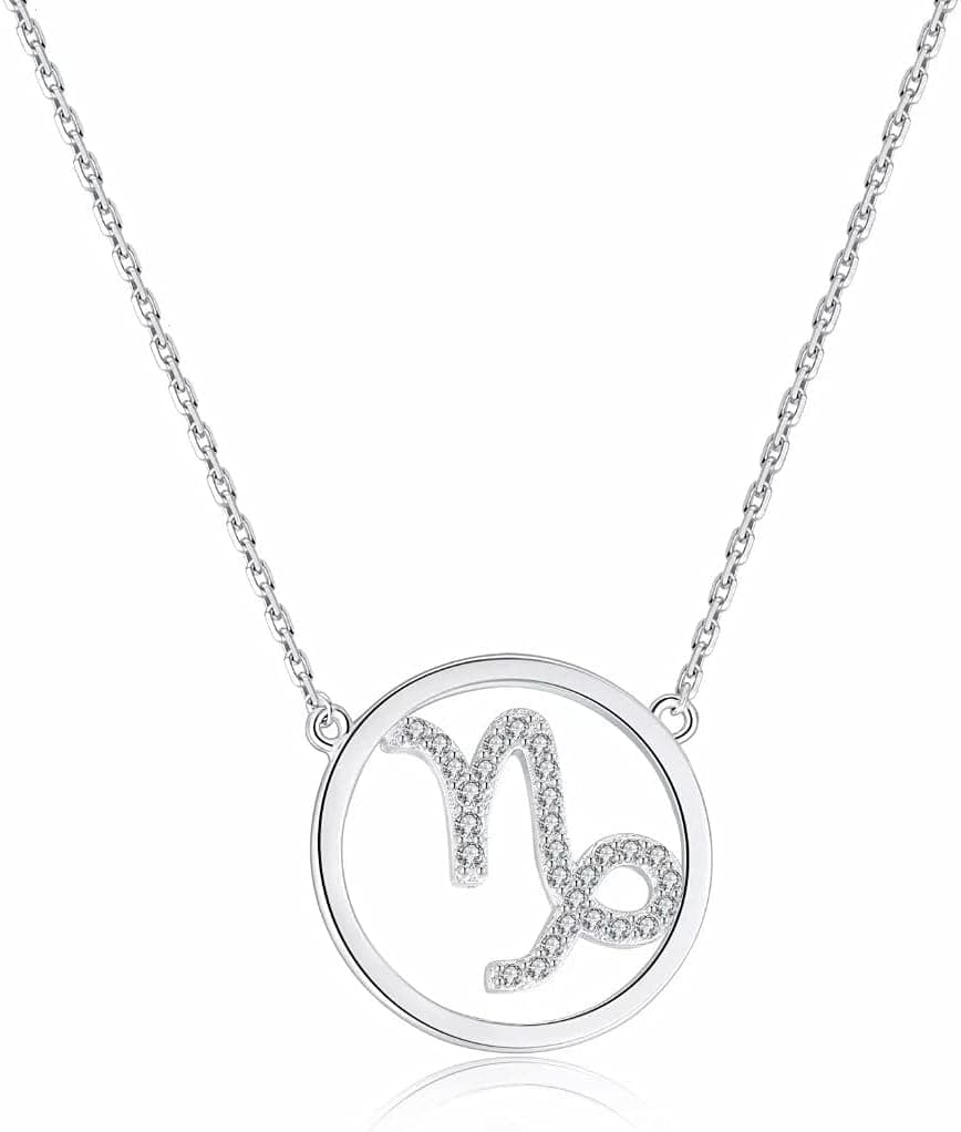 Collar con colgante de la constelación de Capricornio