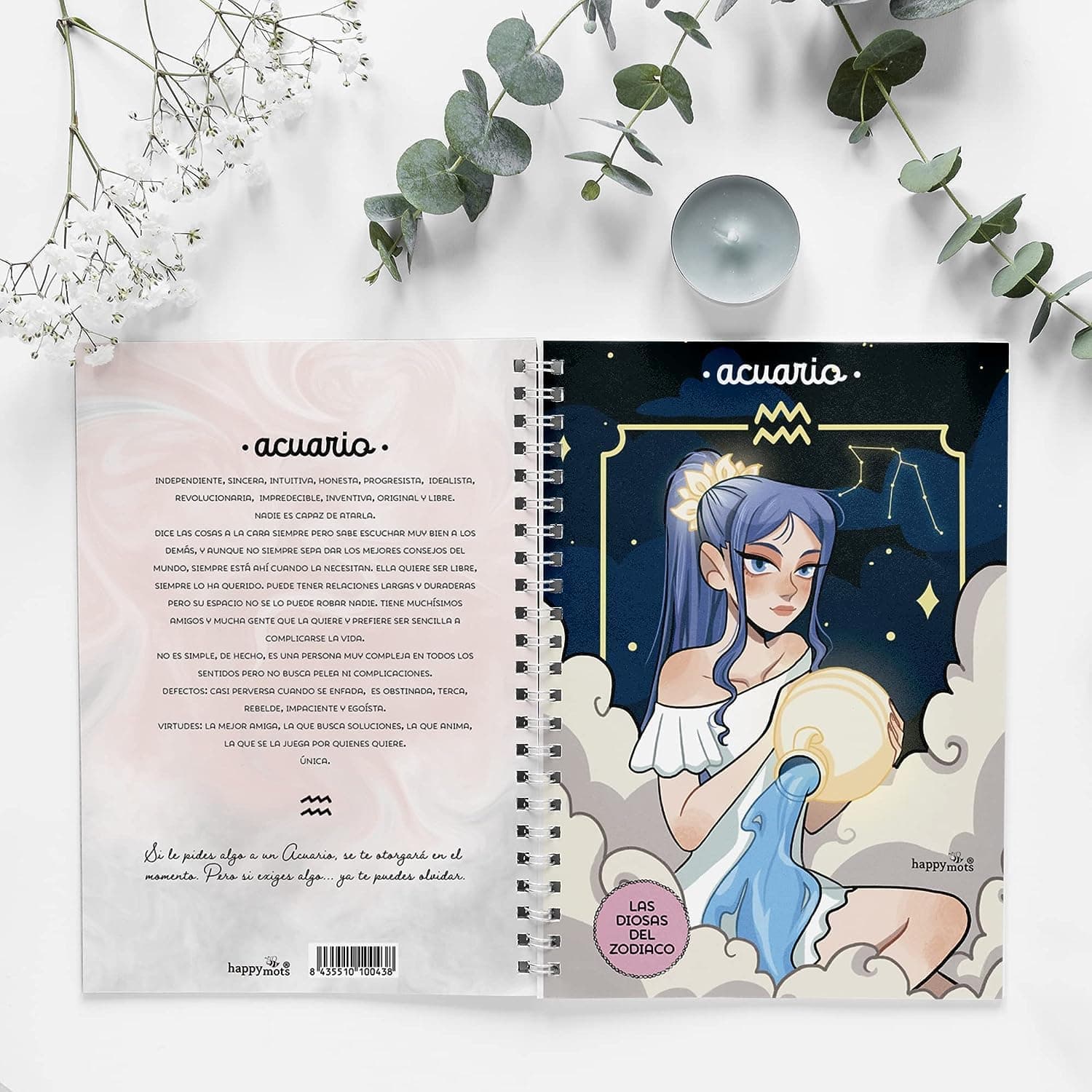 Detalle de las dos libretas incluidas