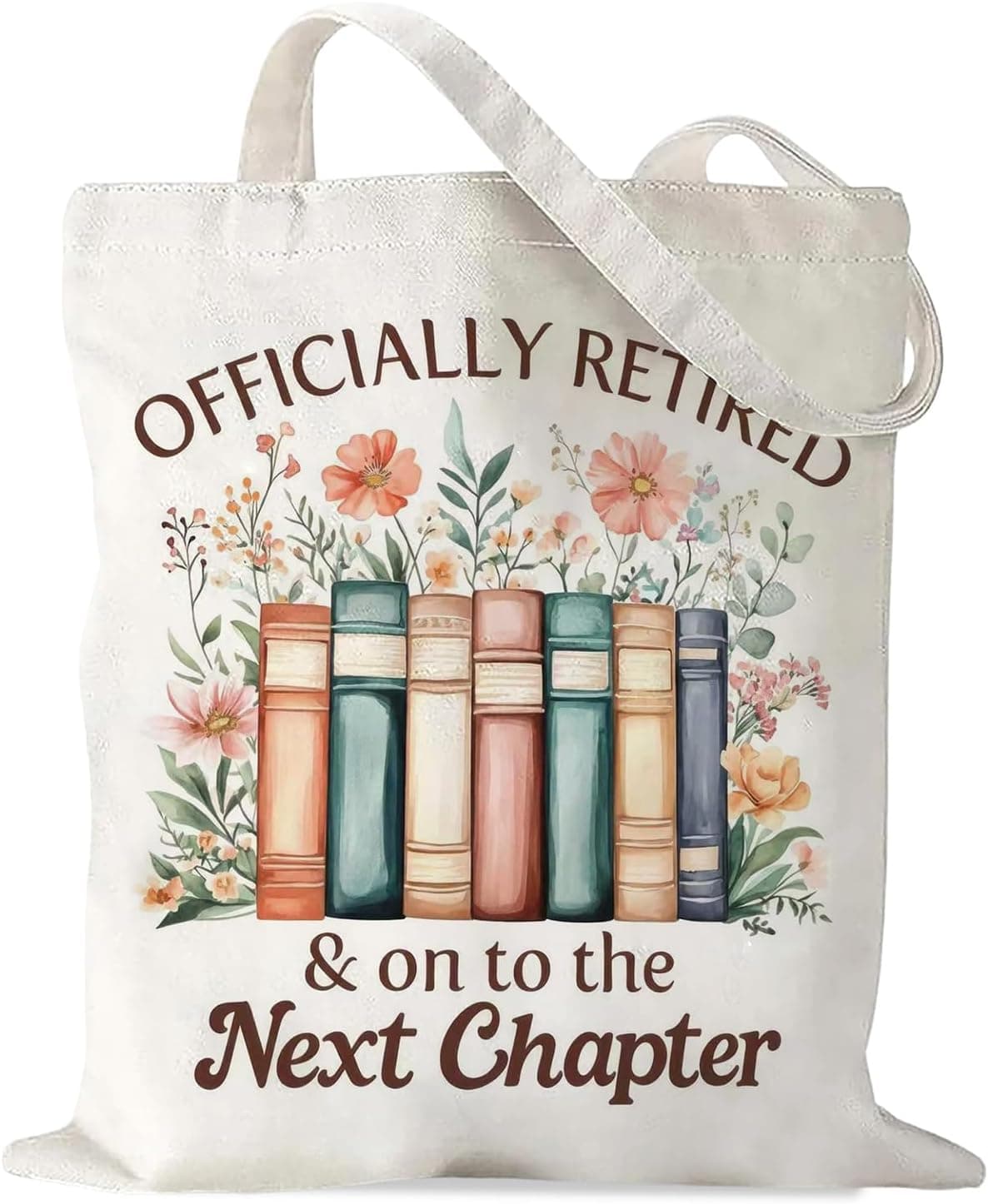 Bolsa de tela con estampado para amantes de los libros