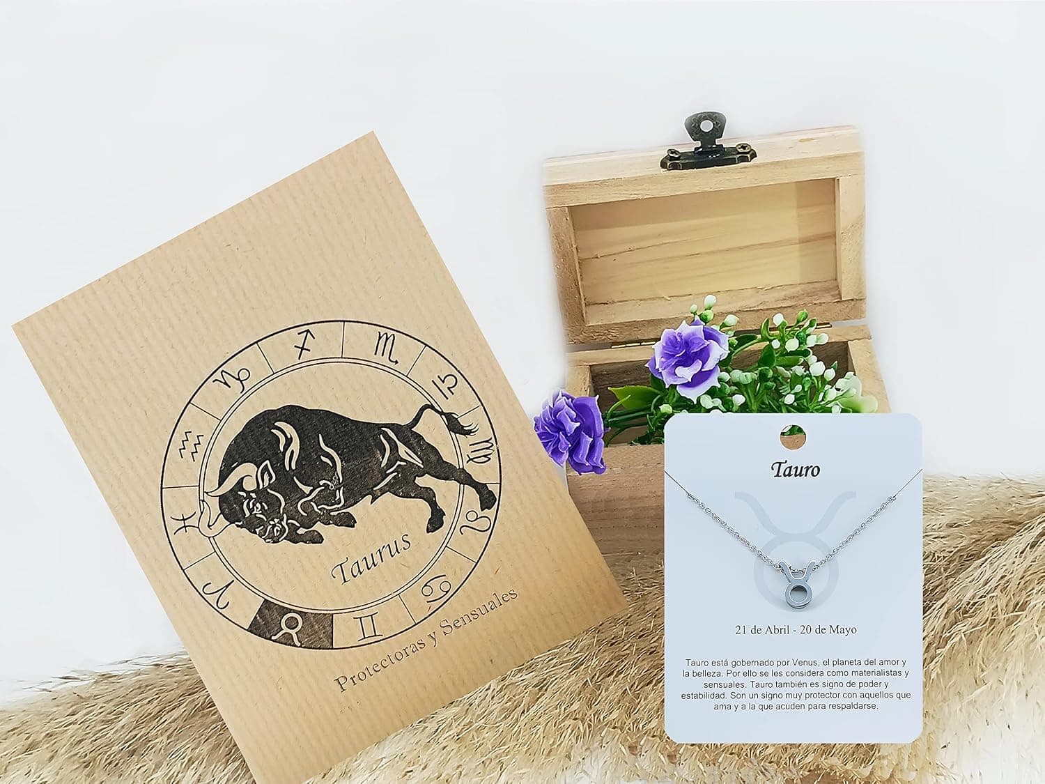 Detalle de la tarjeta con el significado del signo