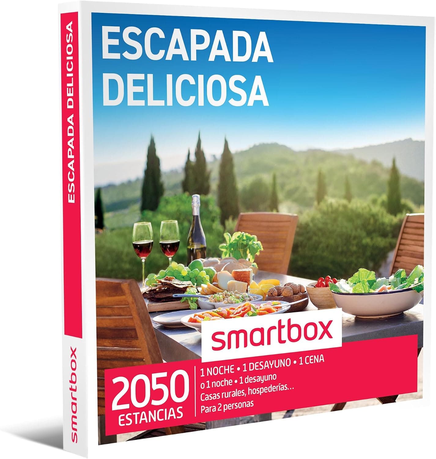 Caja regalo Smartbox Escapada deliciosa para dos personas