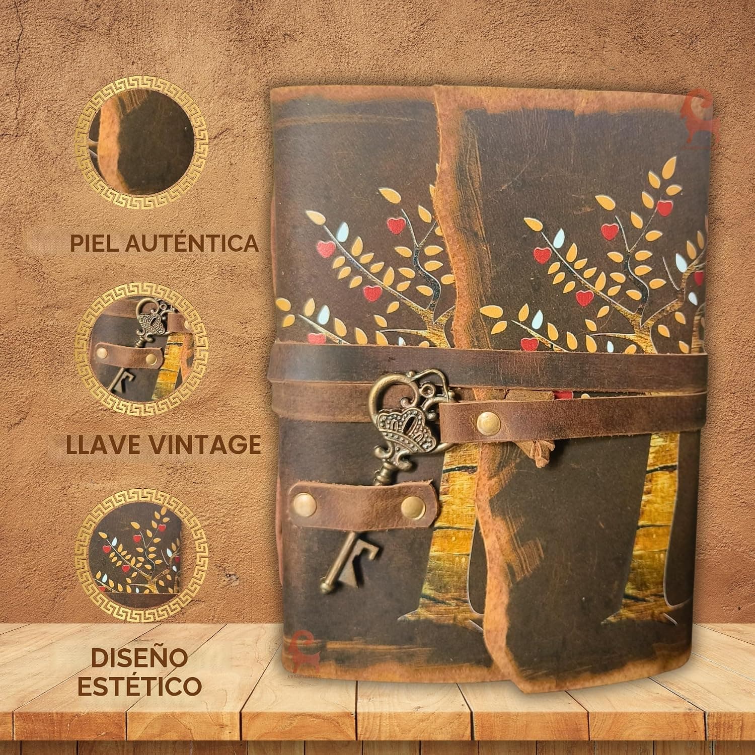 Detalle de las páginas sin rayas del diario