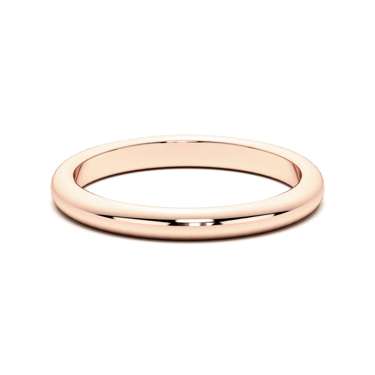 Alianza de Boda Clásica Bali Oro Rosa 585 (14K)