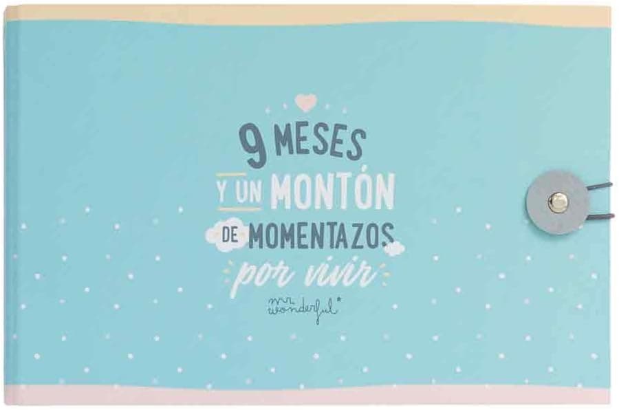 Álbum de embarazo Mr. Wonderful con su diseño característico