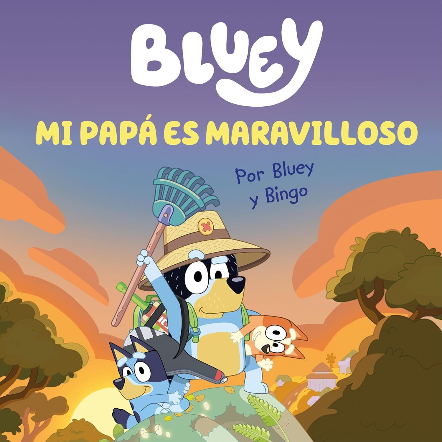 Portada del cuento Bluey Mi papá es maravilloso