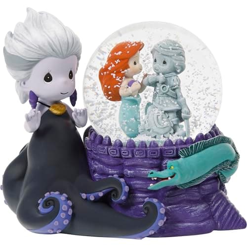 Bola de nieve musical con Ariel y Úrsula, colección Make Waves in the Sea de La Sirenita