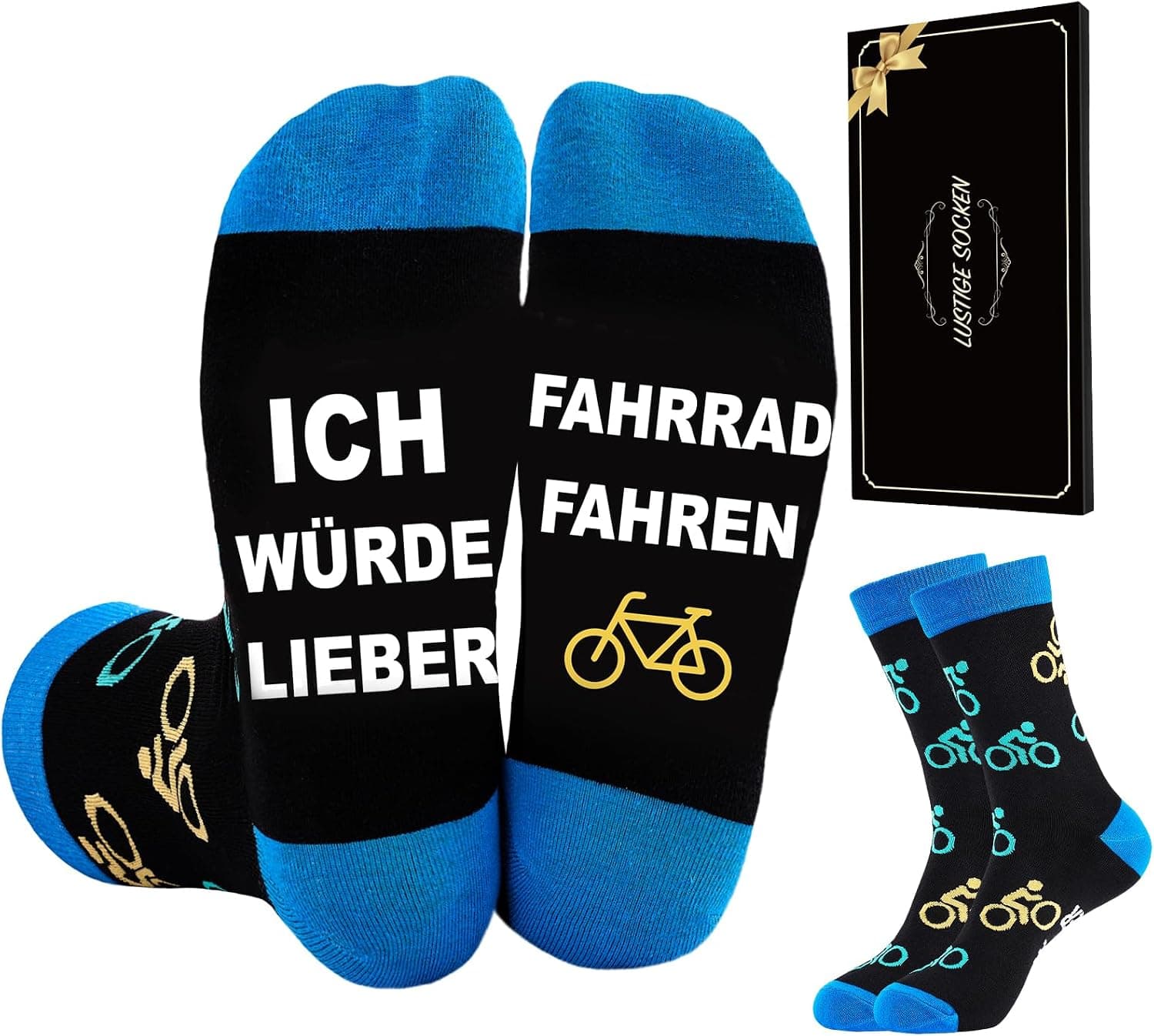 Calcetines con frases para hombre, de SockWaddles