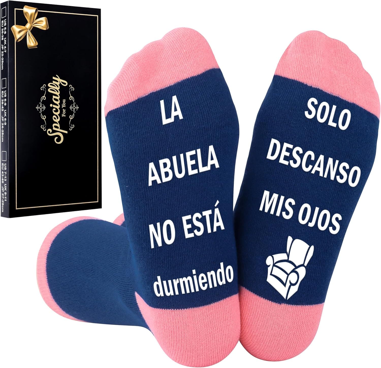 Calcetines antideslizantes para madres, de Rebundex