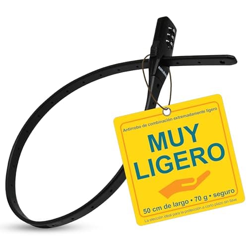 Candado KOHLBURG ultraligero con código numérico