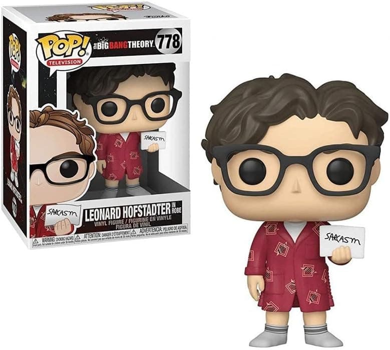 Figura Funko Pop de Leonard Hofstadter, de The Big Bang Theory