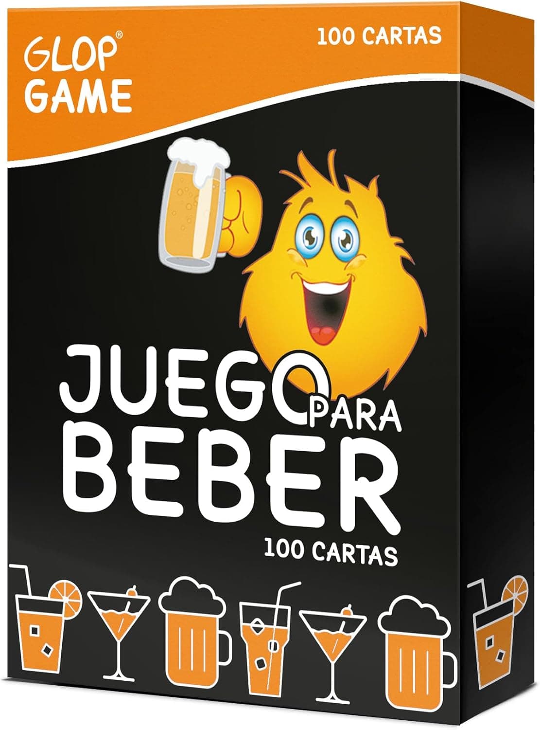 Caja del juego de cartas Glop Game