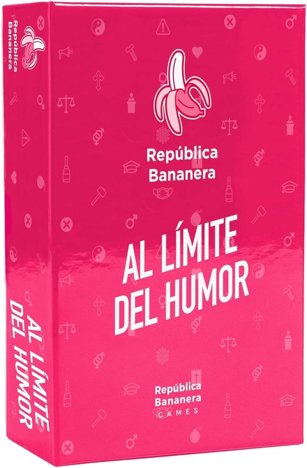 Caja del juego de cartas República Bananera