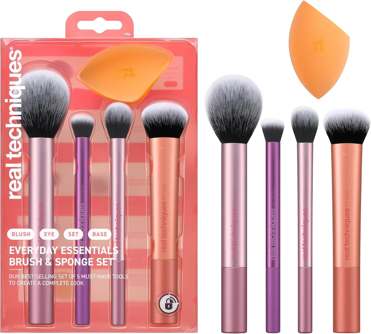 Kit de esponjas y brochas Real Techniques Everyday Essentials