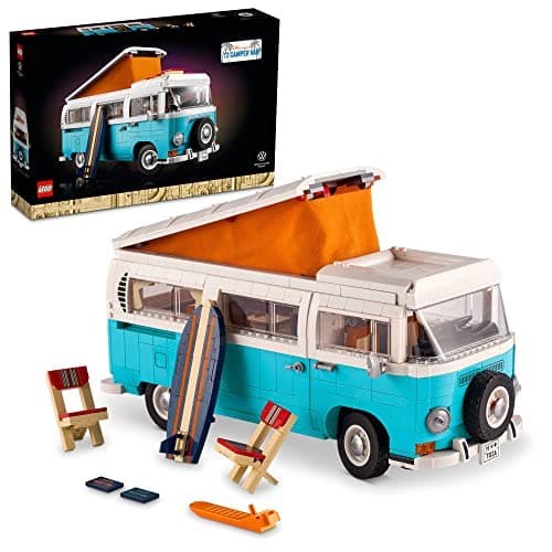 Réplica LEGO de la furgoneta Volkswagen T2 camper