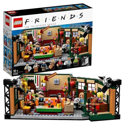 Recreación LEGO de la cafetería Central Perk de la serie Friends