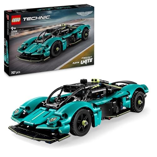 Réplica LEGO Technic del Aston Martin Valkyrie hiperdeportivo