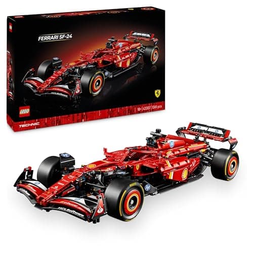 Réplica LEGO Technic del monoplaza Ferrari SF-24 de Fórmula 1