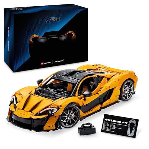 Réplica LEGO Technic del McLaren P1 a escala 1:8