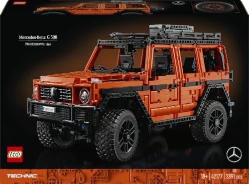 Réplica LEGO Technic del Mercedes-Benz Clase G todoterreno