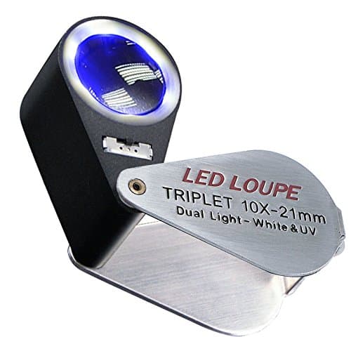 Lupa plegable GAIN EXPRESS con luz LED