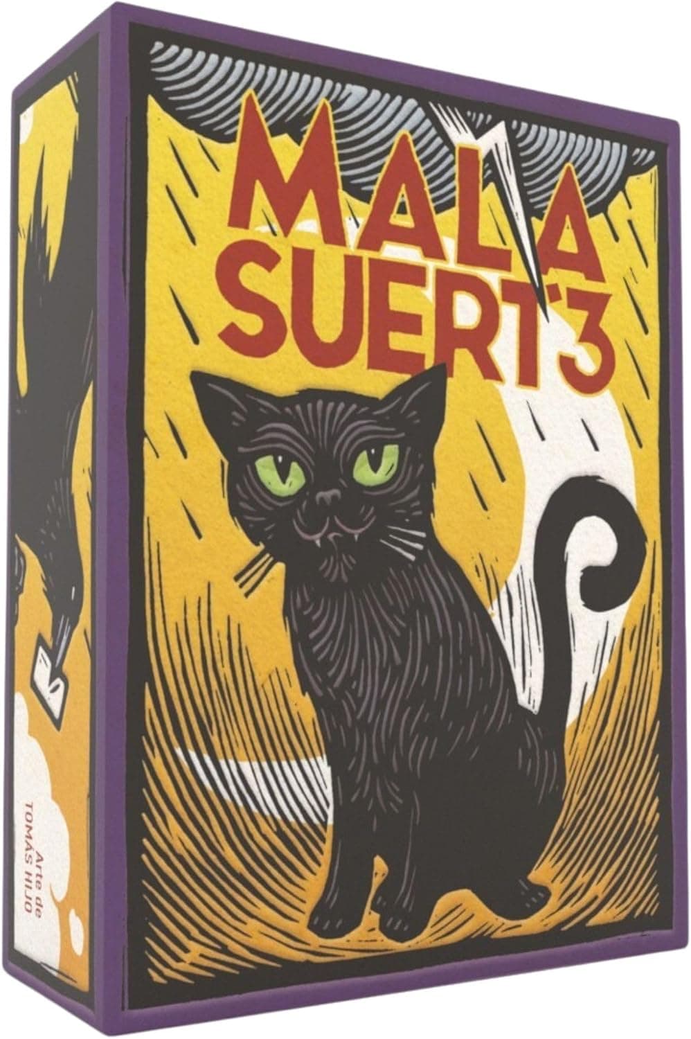 Caja del juego de mesa Mala Suerte de Zacatrus