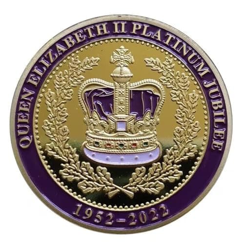 Moneda conmemorativa de la Reina Isabel II