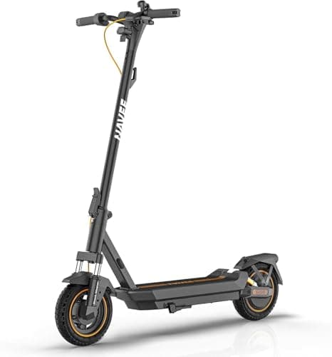 Patinete eléctrico NAVEE GT3 Pro visto de perfil sobre fondo blanco