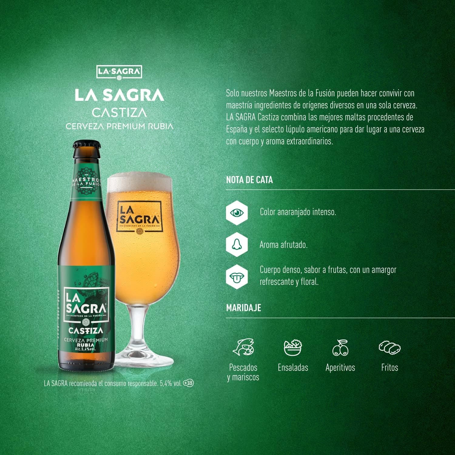 Las doce botellas de La Sagra alineadas, con las etiquetas de los seis estilos a la vista