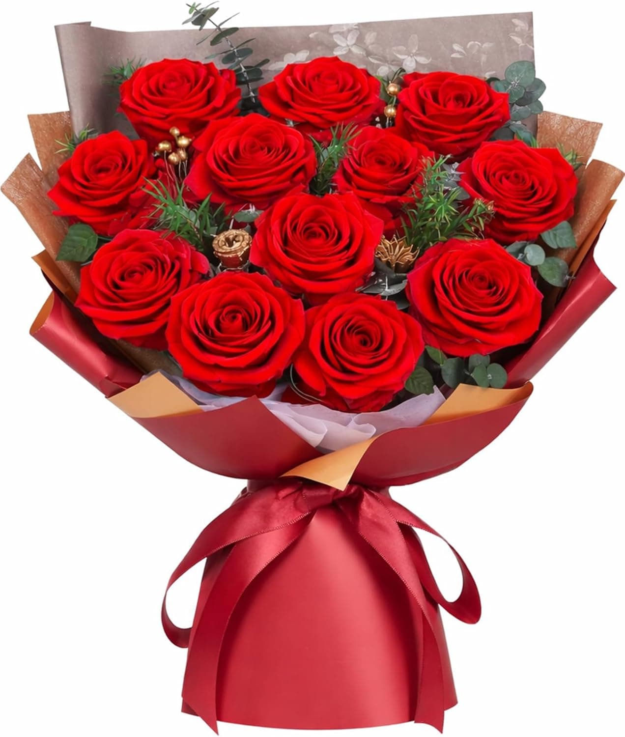 Ramo de 12 rosas eternas ADDWel, para Sant Jordi