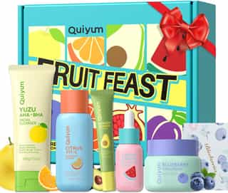 Set de cuidado de la piel con frutas para adolescentes