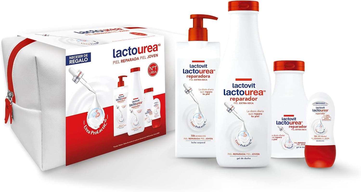 Set de regalo Lactourea de Lactovit con neceser incluido