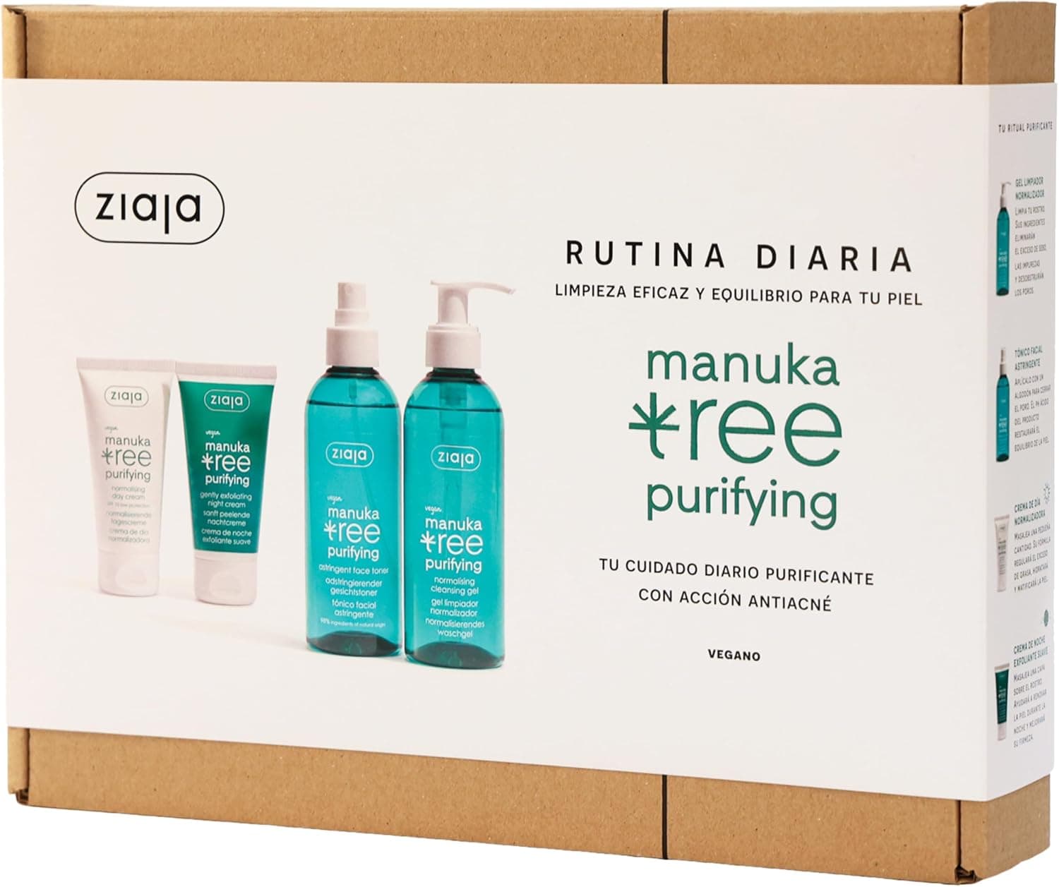 Set de rutina diaria Manuka de Ziaja