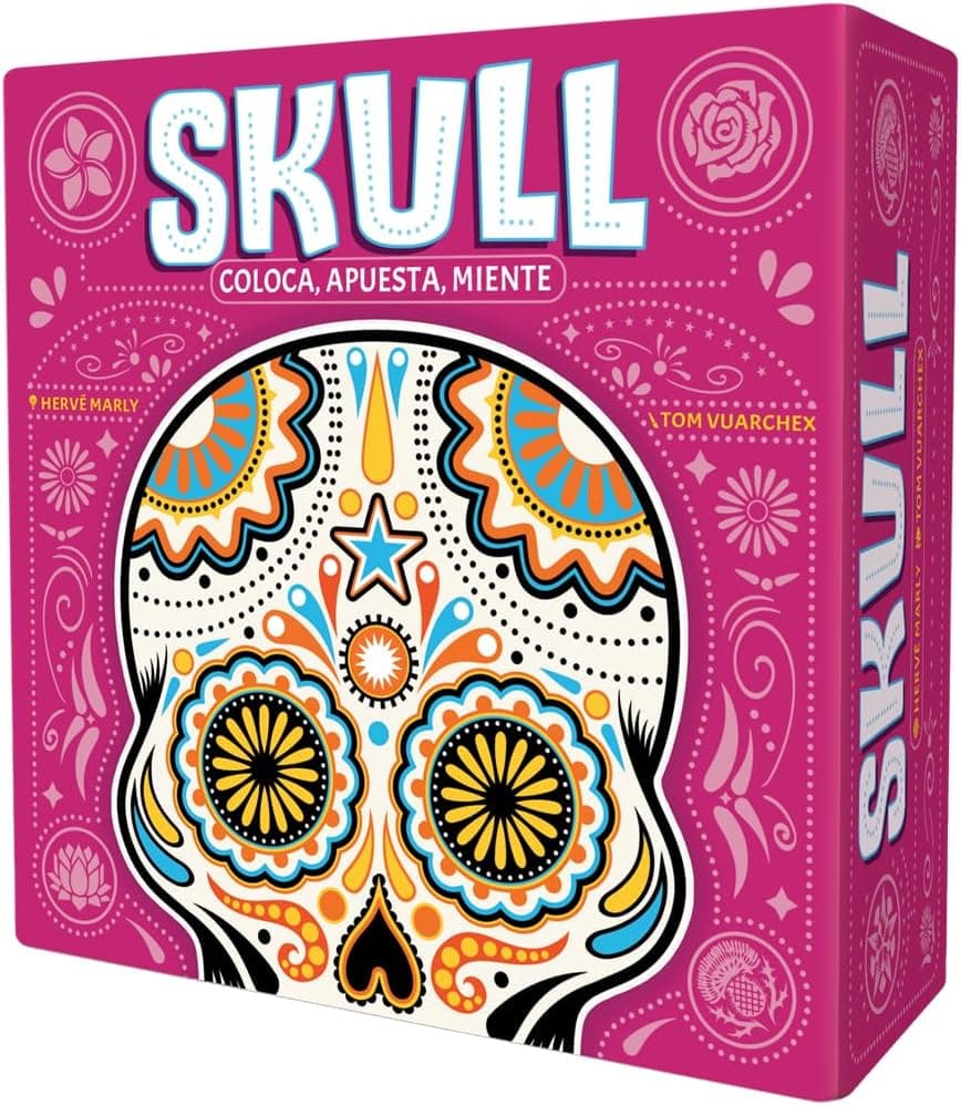 Caja del juego de mesa Skull de Asmodee