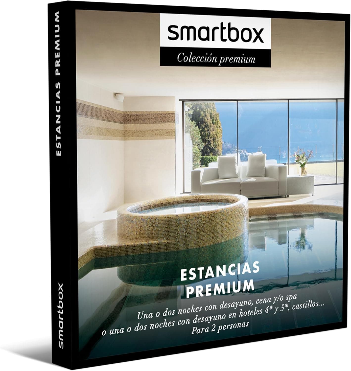 Caja regalo Smartbox de estancias premium con noche de hotel para dos