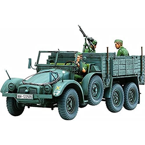 Maqueta Tamiya del camión Krupp Protze alemán