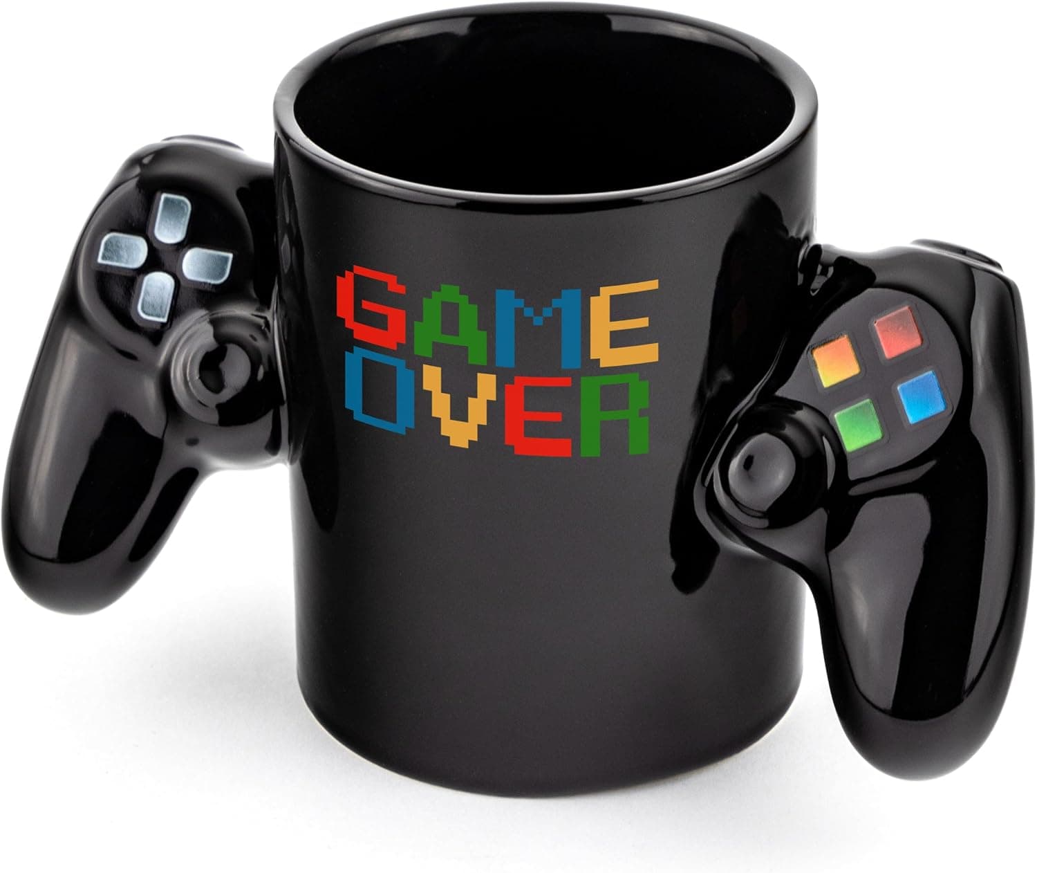 Taza con forma de mando de videoconsola