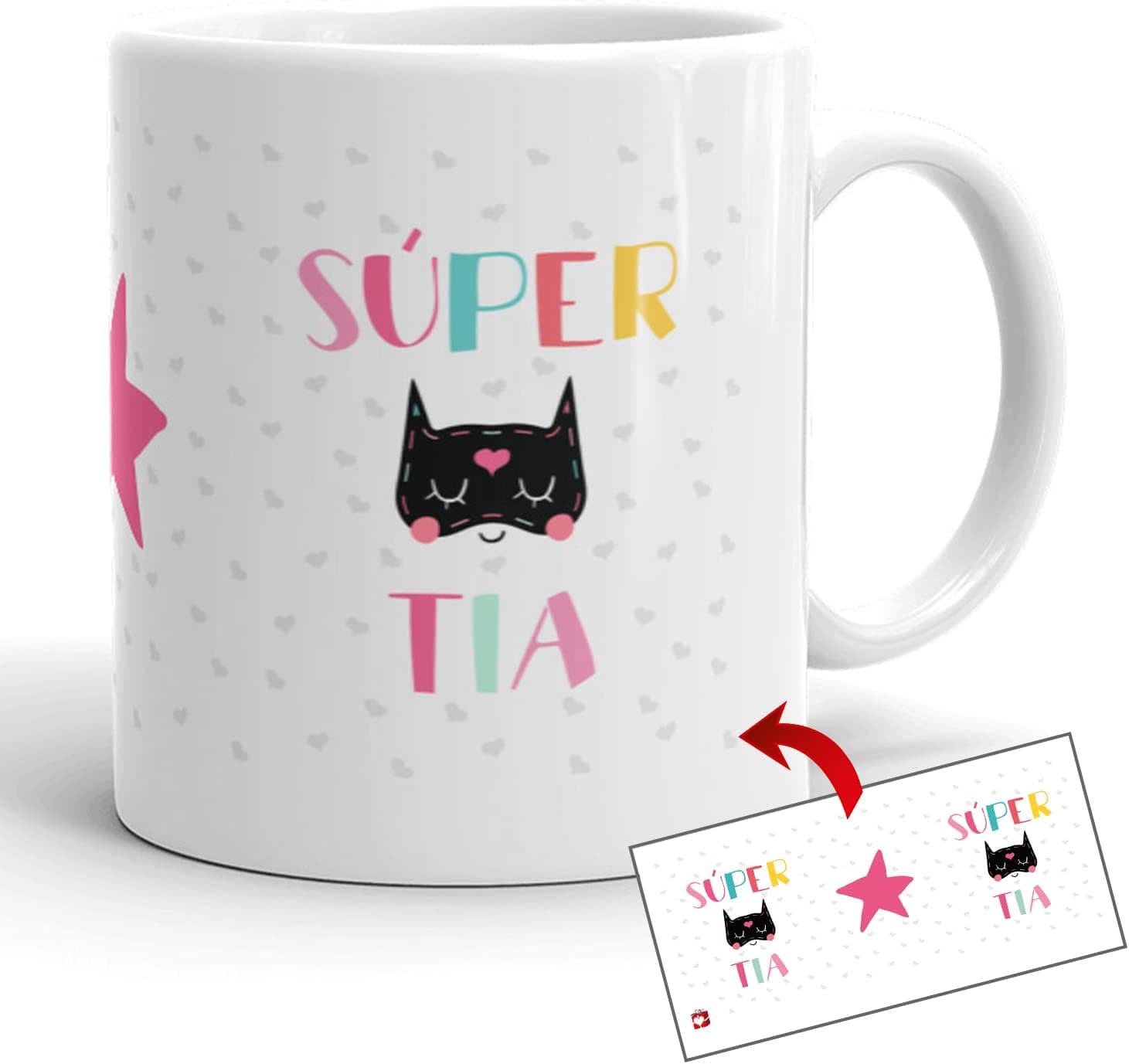 Taza La mejor Tía del mundo, de Kembilove