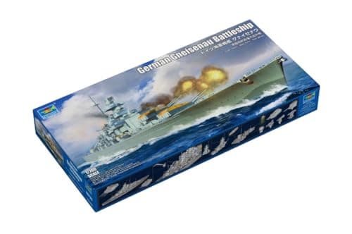 Maqueta Trumpeter del acorazado Gneisenau
