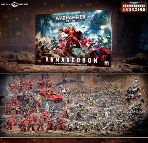 Caja de inicio Warhammer 40.000 Armageddon, 11ª edición