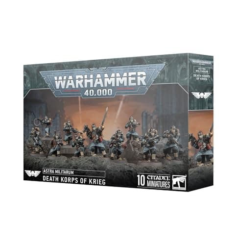 Miniaturas Death Korps of Krieg, Astra Militarum, Warhammer 40.000