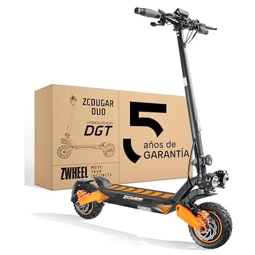Patinete eléctrico ZWHEEL ZCougar visto de frente