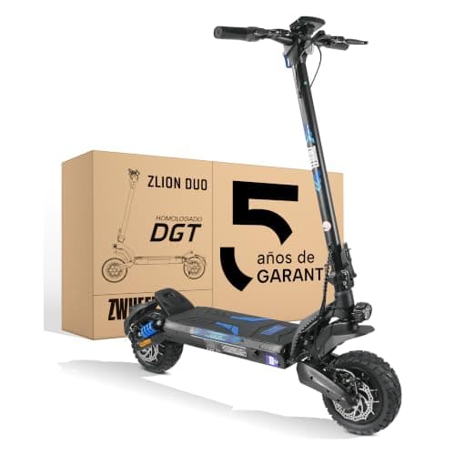 Patinete eléctrico ZWHEEL ZLion visto de perfil
