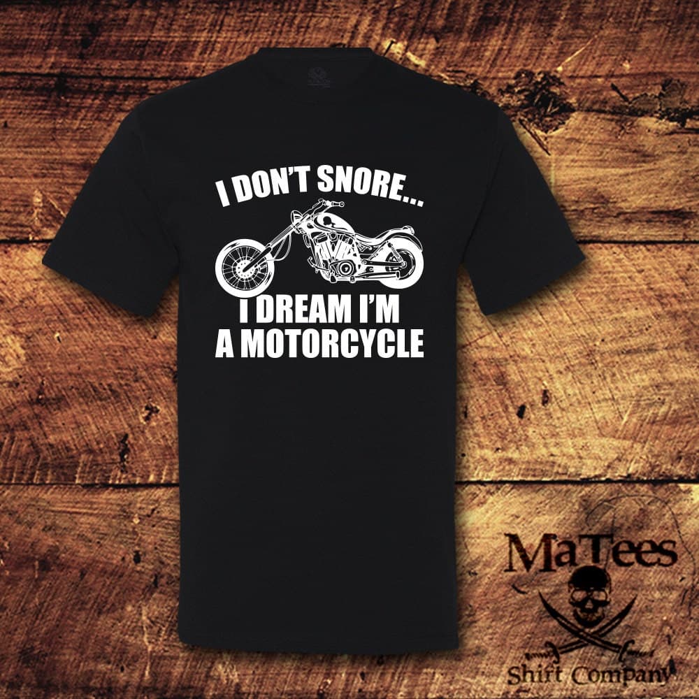 Camiseta graciosa para amantes de la moto