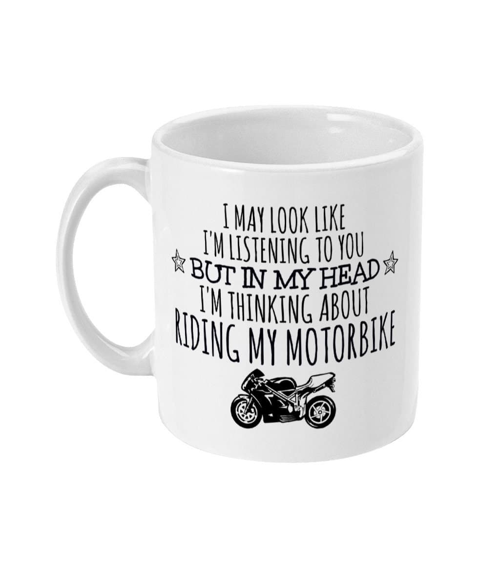 Taza para amantes de la moto