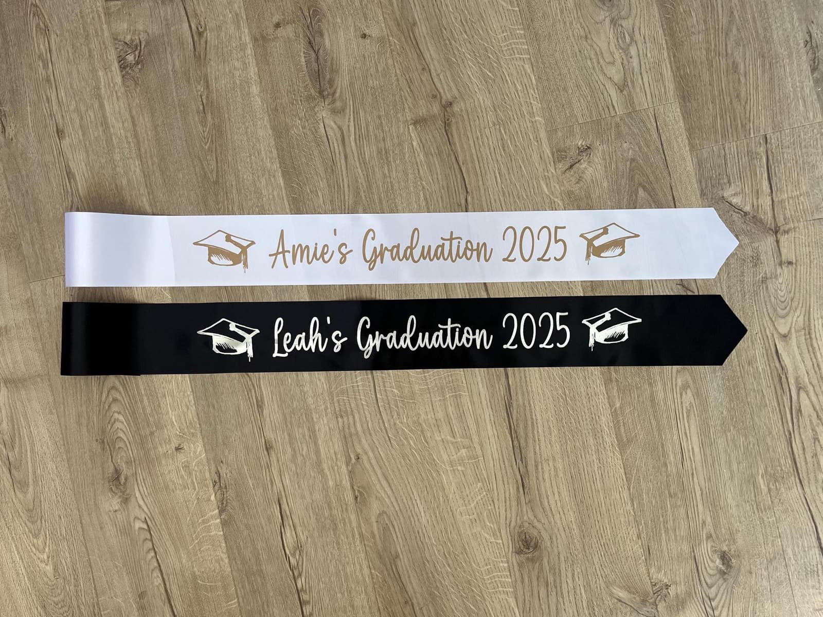 Banda de graduación personalizada