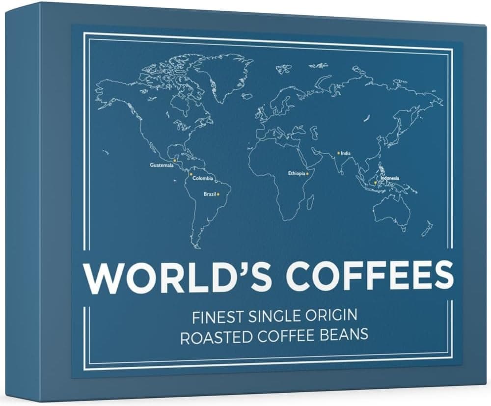 Caja de 6 cafés en grano de origen único Black Vibes