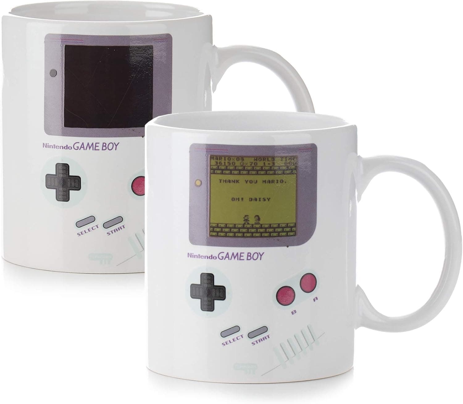 Taza Gameboy con efecto de cambio de color